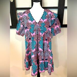 Vibrant Patterned Dress